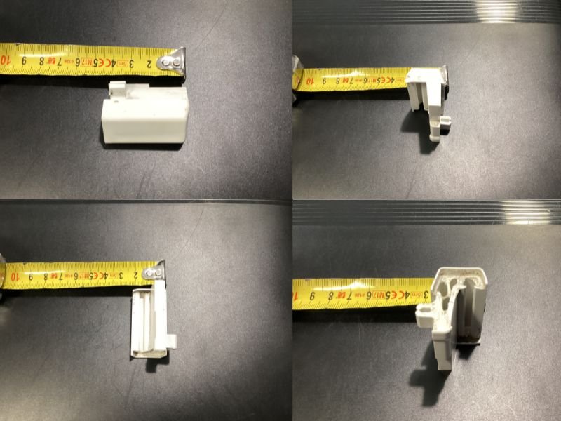 Mesurer la dimension une pièce cassée