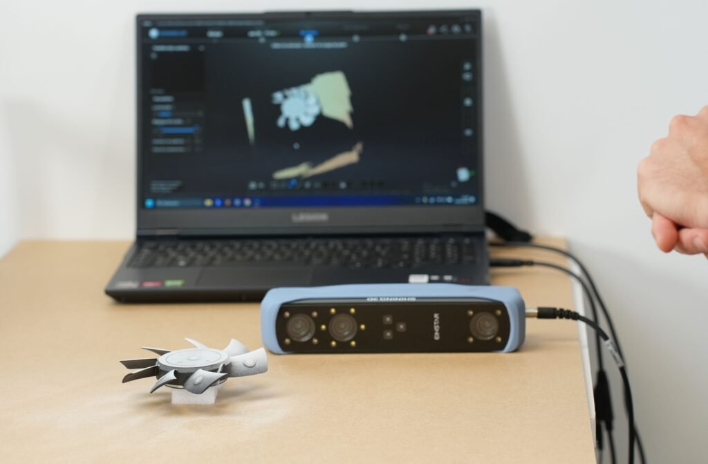 Scan 3D d’un ventilateur