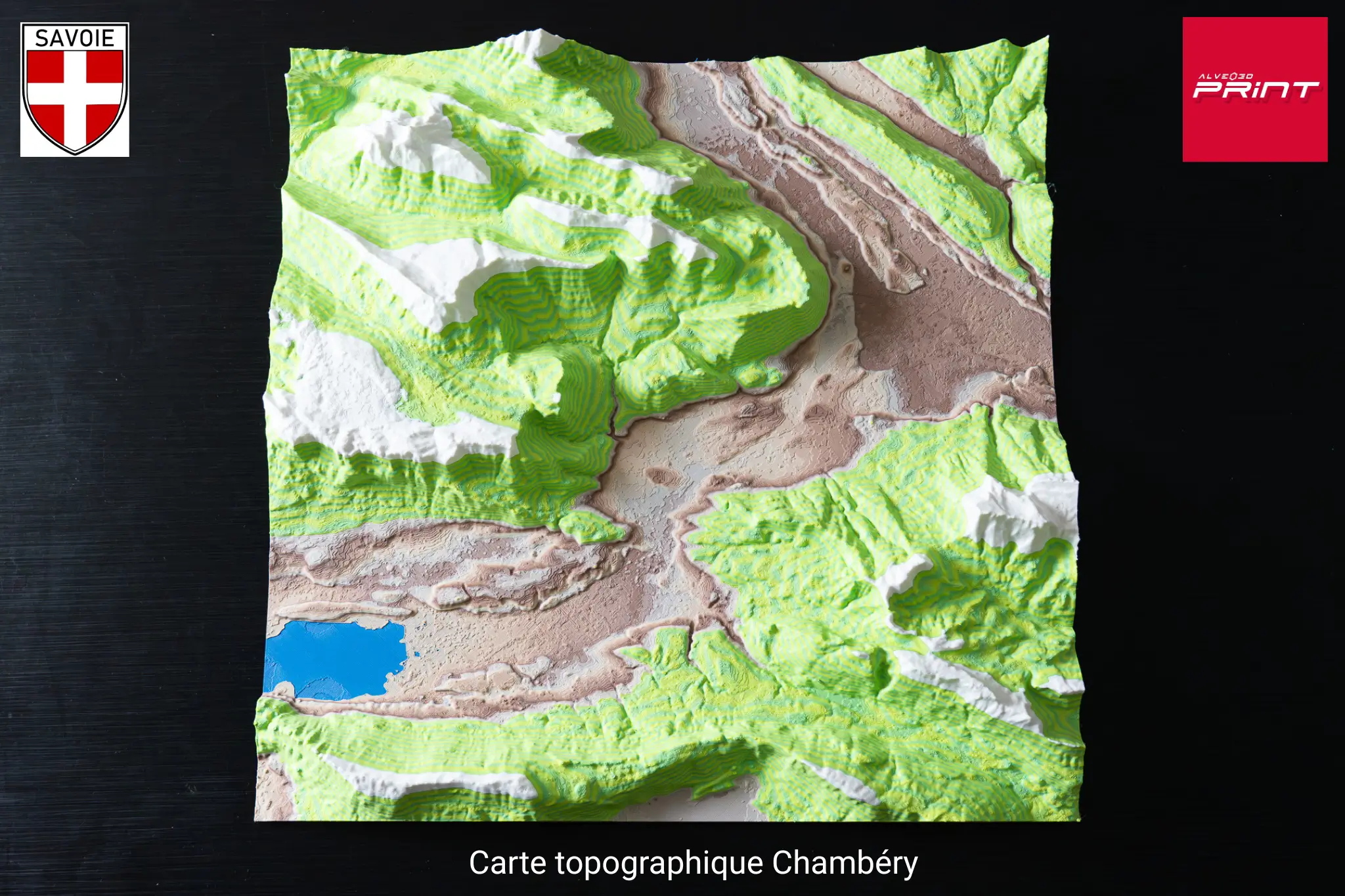 Carte topographique Chambéry