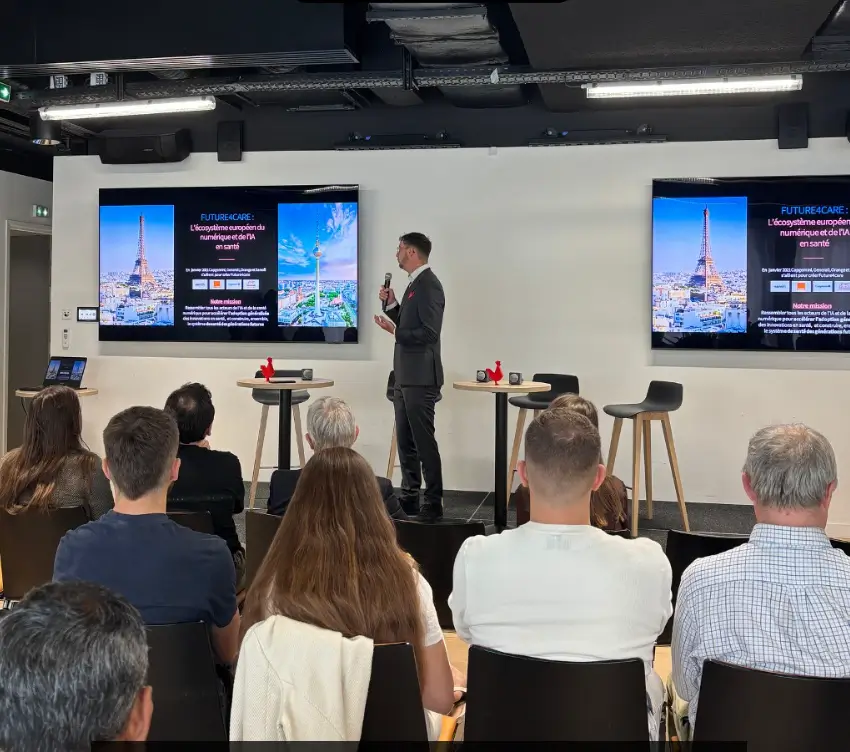 Les coqs imprimés en 3D sont utilisés des événements de la French Tech